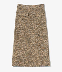 String Fatigue Skirt - Brush Sateen