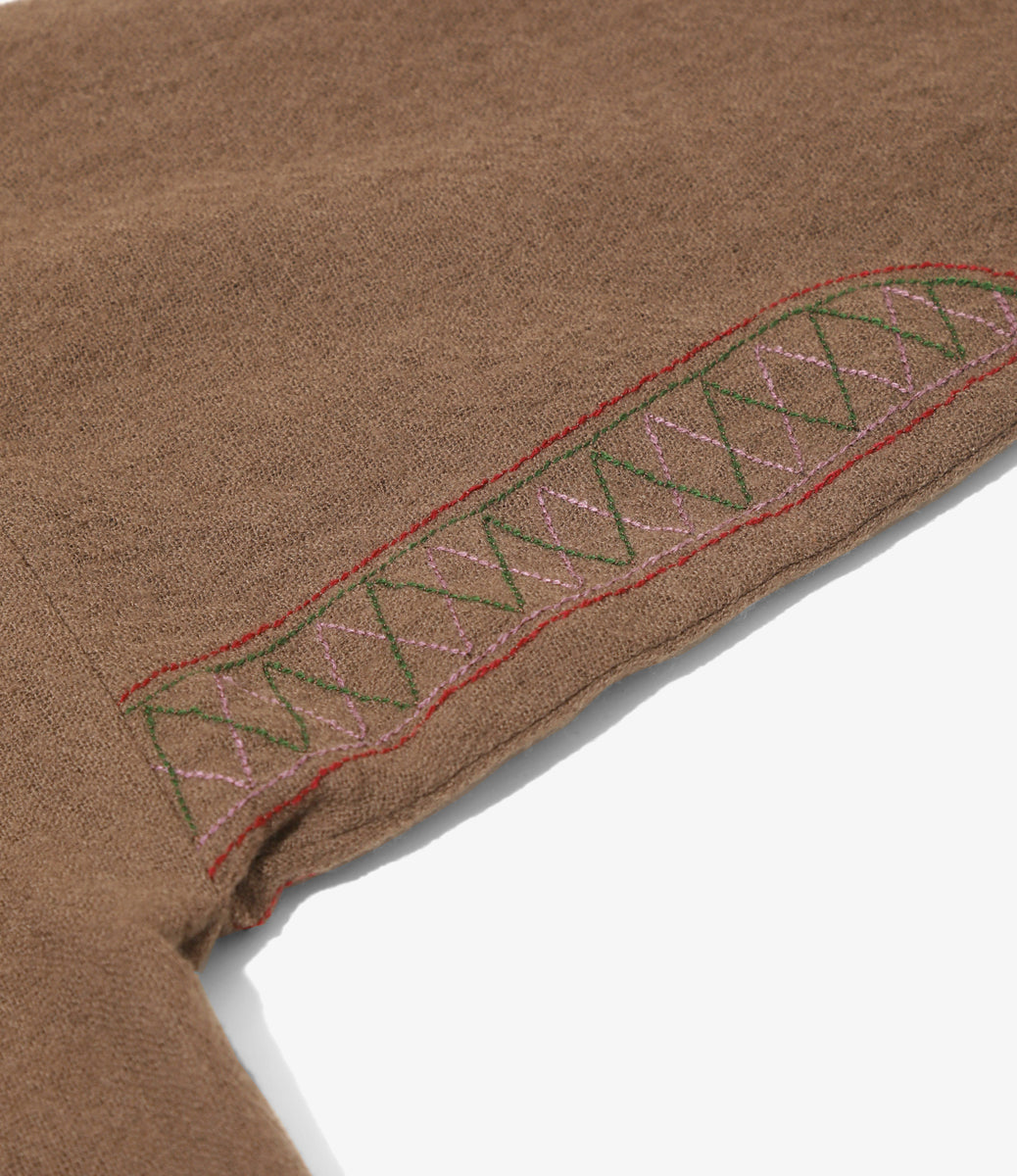 Tunic Shirt - Wool Gauze – NEPENTHES ONLINE STORE