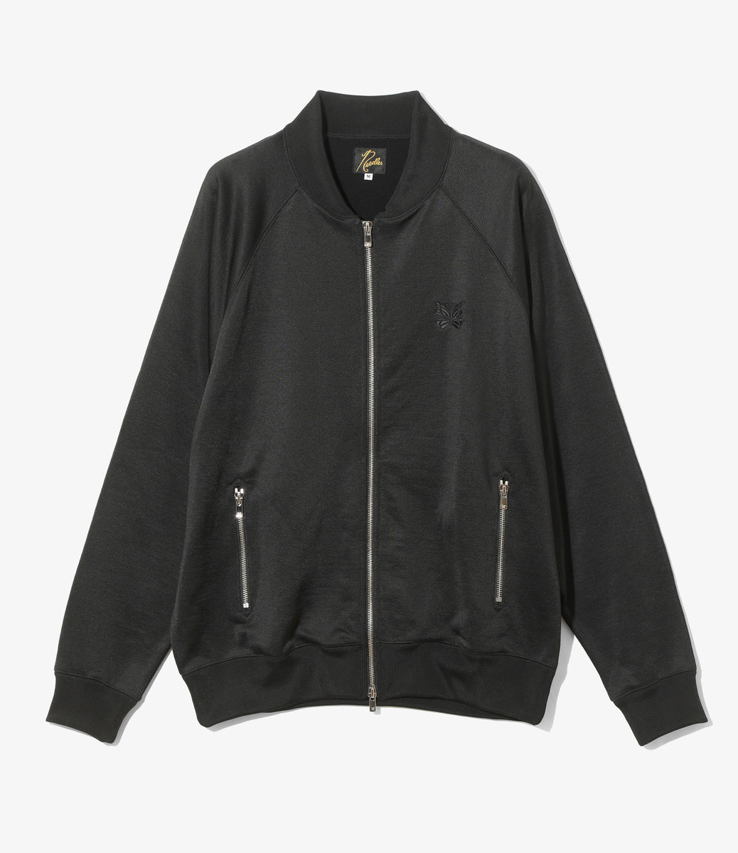 ジャケット・アウター ASYMME COLLAR DOLMAN CT Dolman Sleeve Track Jacket - Bright Jersey – NEPENTHES