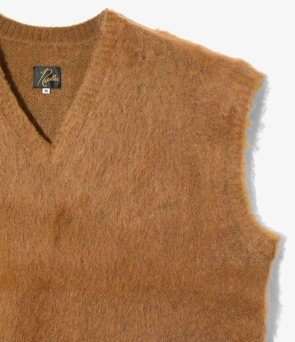 Mohair Knit Vest - Solid – NEPENTHES ONLINE STORE