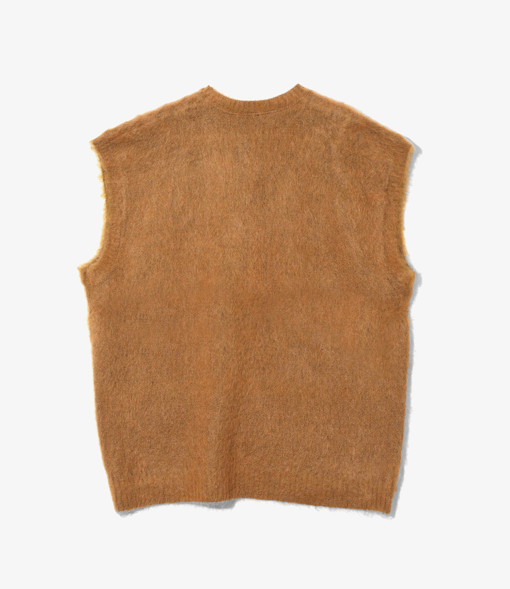 Mohair Knit Vest - Solid – NEPENTHES ONLINE STORE