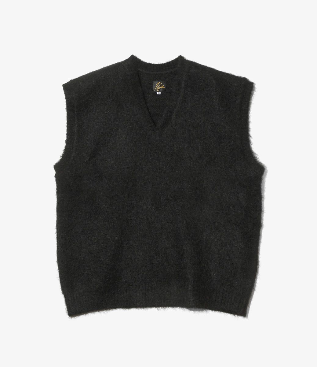 Mohair Knit Vest - Solid – NEPENTHES ONLINE STORE