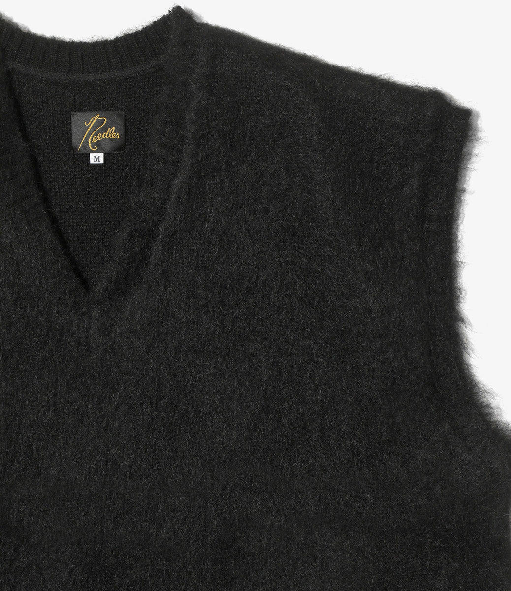 humoresque MOHAIR VEST モヘア ベスト SSZ 22AW MOHAIR VEST モヘヤ ニット ベスト - メルカリ