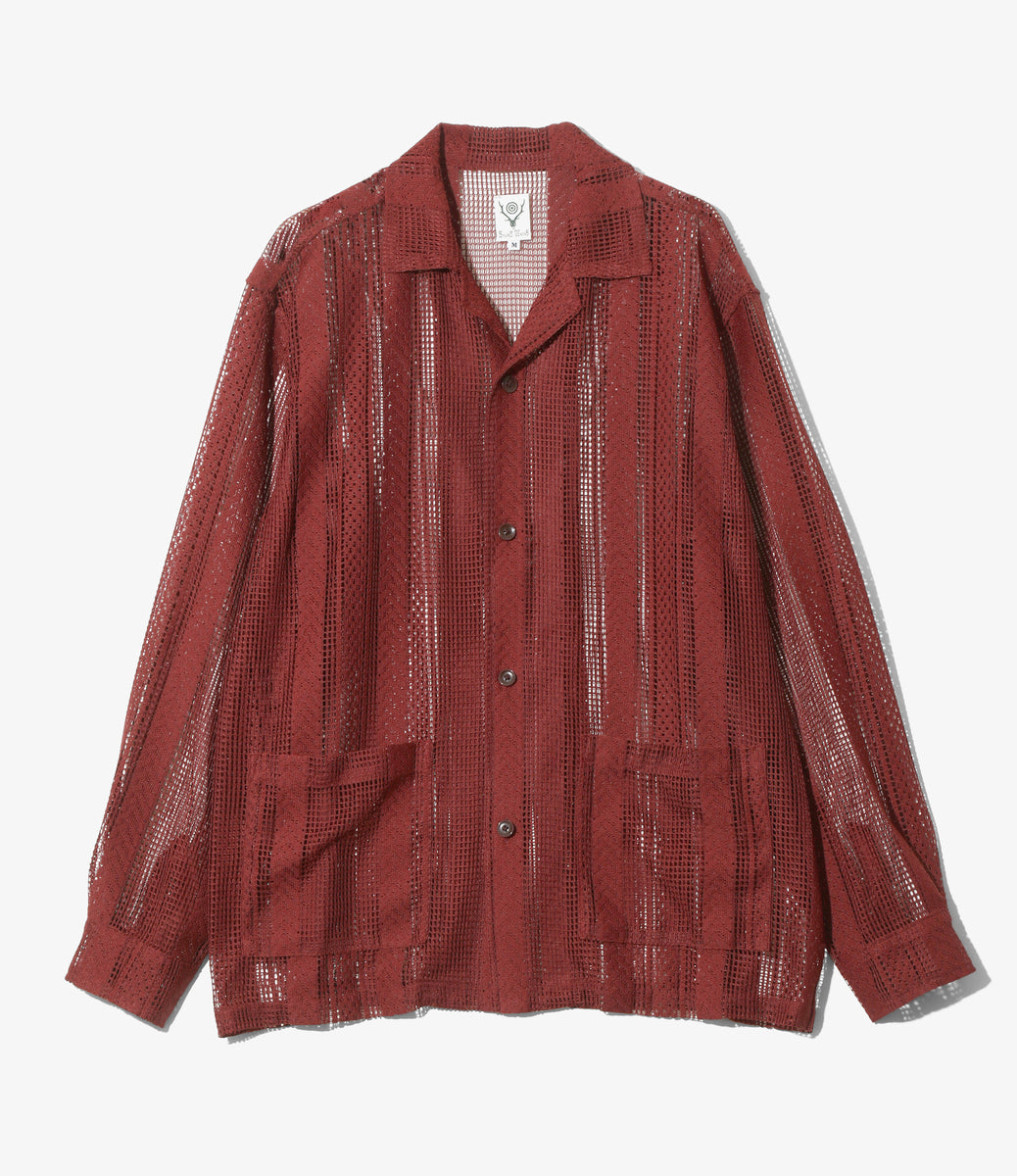 L/S Cabana Shirt - Poly Lace Jq. – NEPENTHES ONLINE STORE
