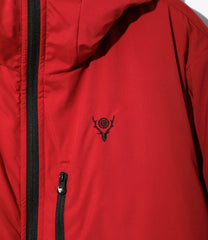 Insulator Zipped Parka - Peach Skin