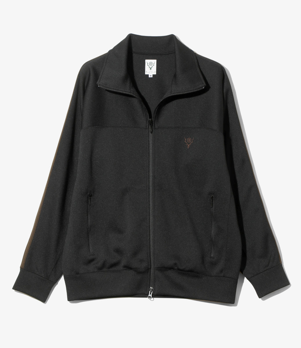 ジャケット・アウター South2 West8 Trainer Jacket Poly Smooth South2 West8 - Trainer Jacket | Poly Smooth/Burgundy – Totem