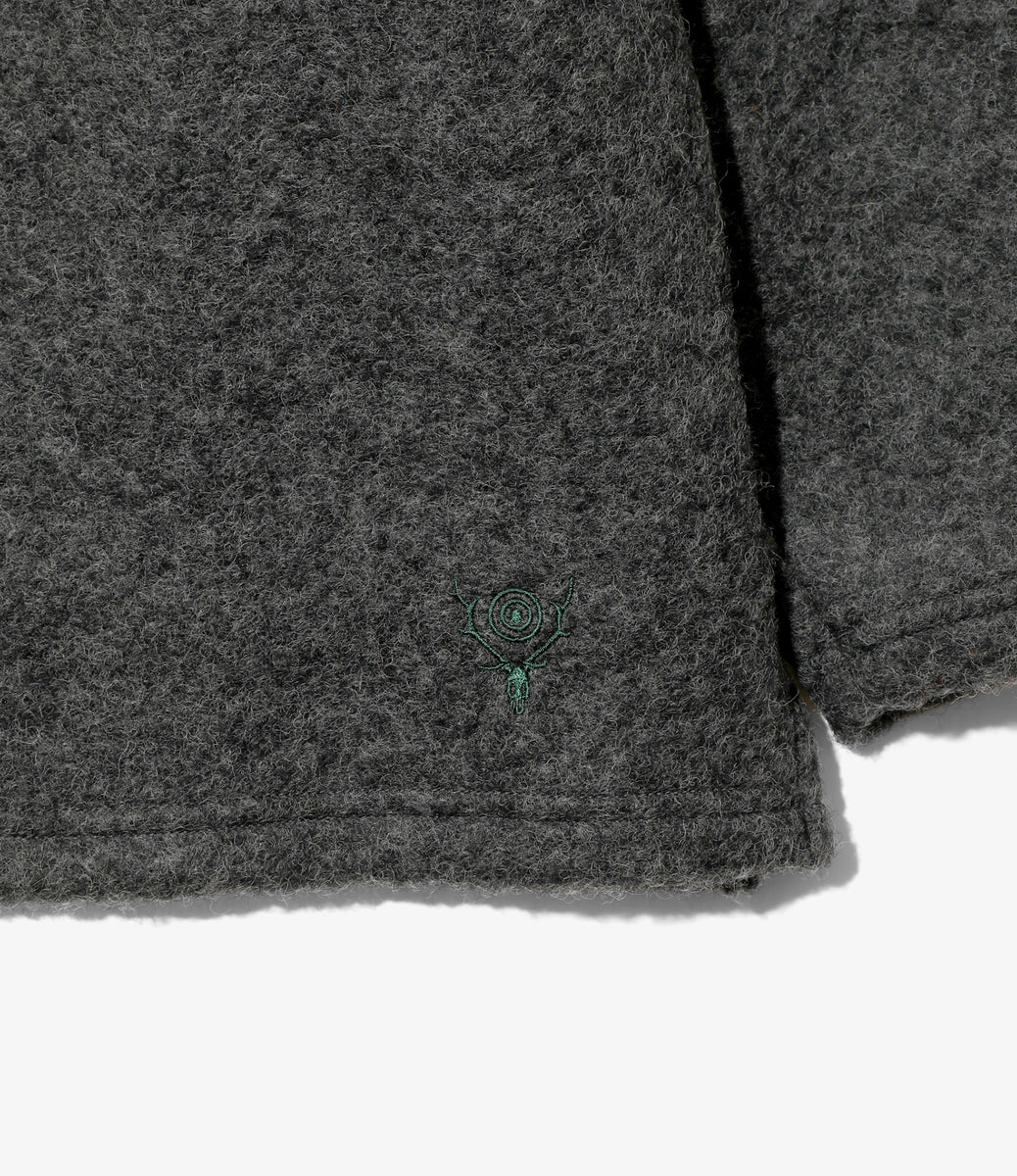 S.S. V Neck Cardigan - Boiled Jersey – NEPENTHES ONLINE STORE