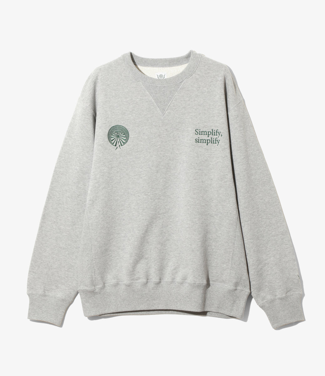 トップス Brushed terry logo emb sweat Brushed terry logo emb sweat – BUNNY APARTMENT
