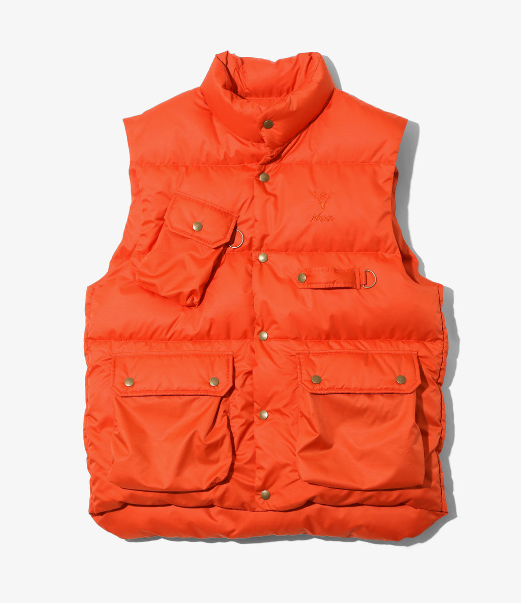 SOUTH2 WEST8〉x〈NANGA〉River Trek Down Vest - PE Ripstop