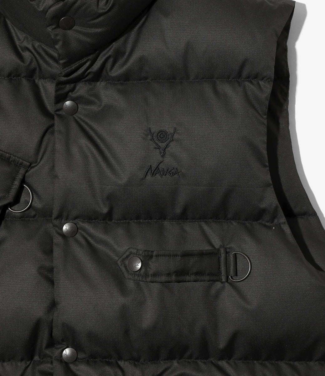 SOUTH2 WEST8〉x〈NANGA〉River Trek Down Vest - PE Ripstop