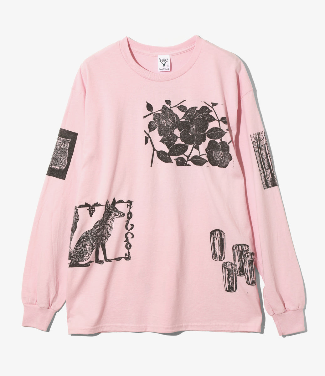 neighborhood l/s tee Lサイズ 新品 袖プリント NEIGHBORHOOD(ネイバーフッド) CRAFT WITH PRIDE PRINT LONG