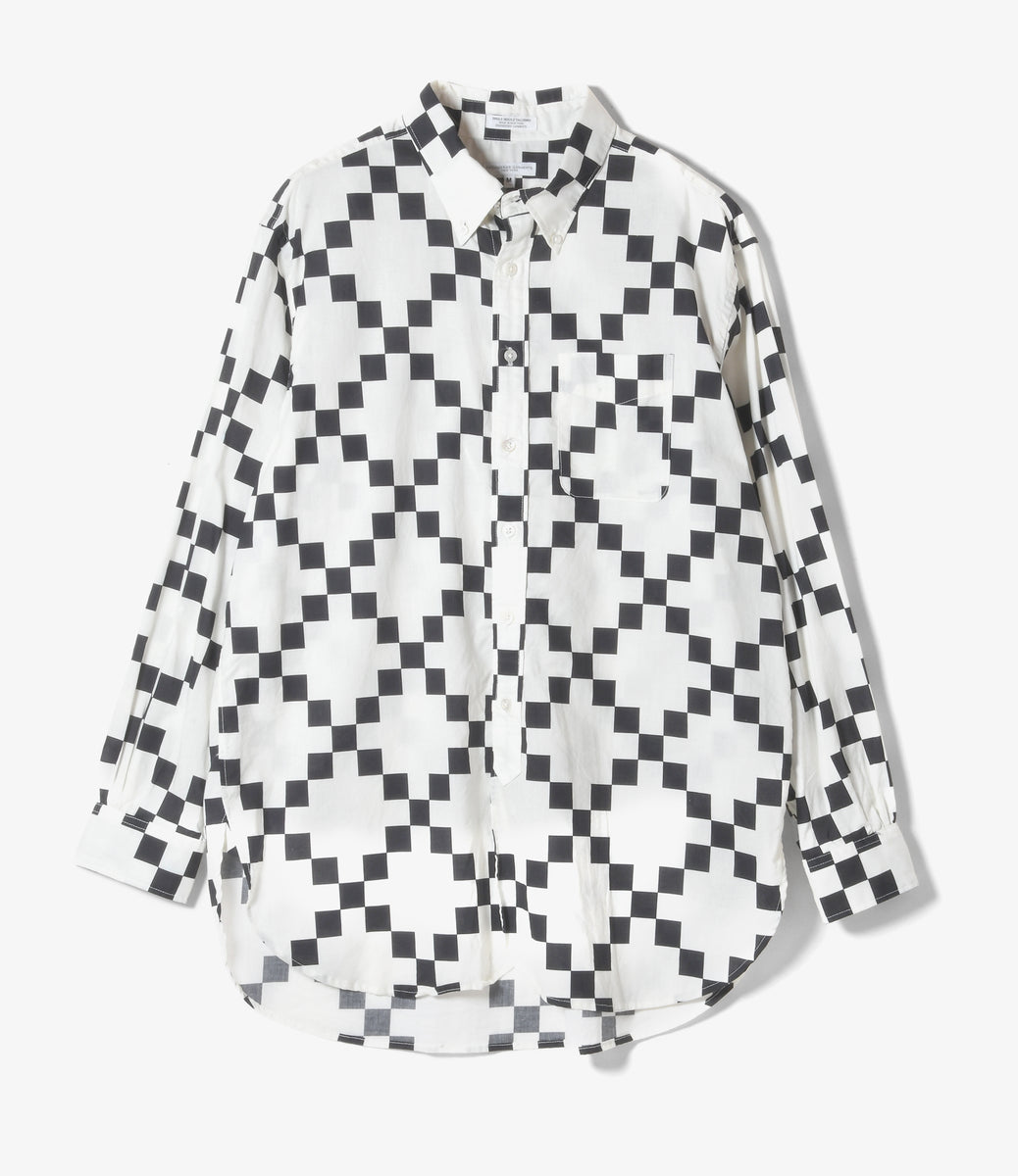 19 Century BD Shirt - Cotton Checker Print – NEPENTHES ONLINE STORE