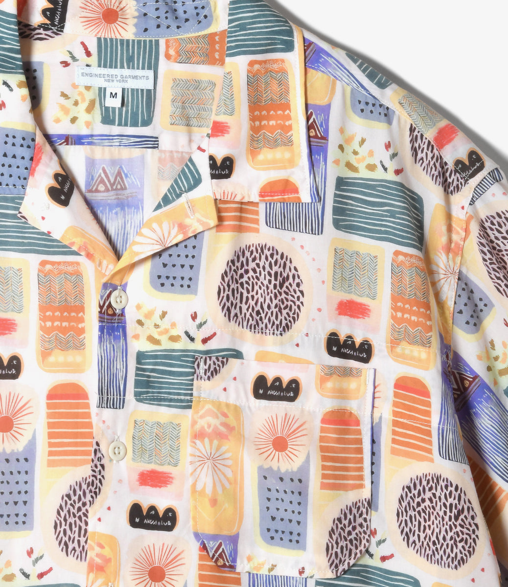 Camp Shirt - Color Tencel Jamaican – NEPENTHES ONLINE STORE