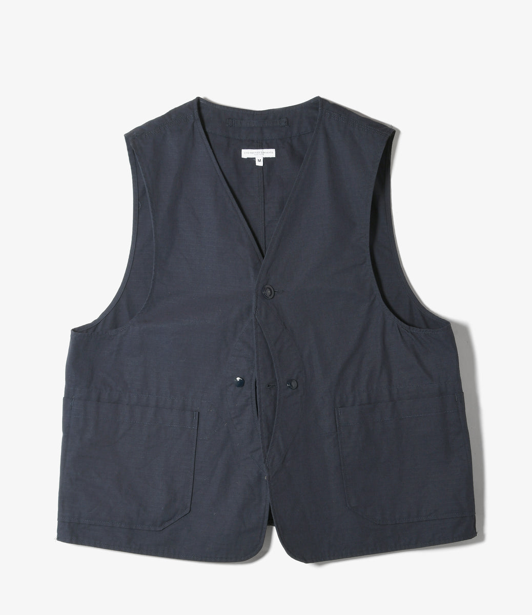 Upland Vest - Cotton Ripstop – NEPENTHES ONLINE STORE