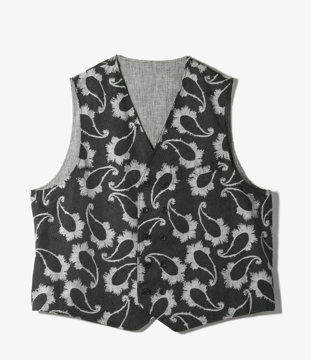 Reversible Vest - CP Paisley Jacquard – NEPENTHES ONLINE STORE