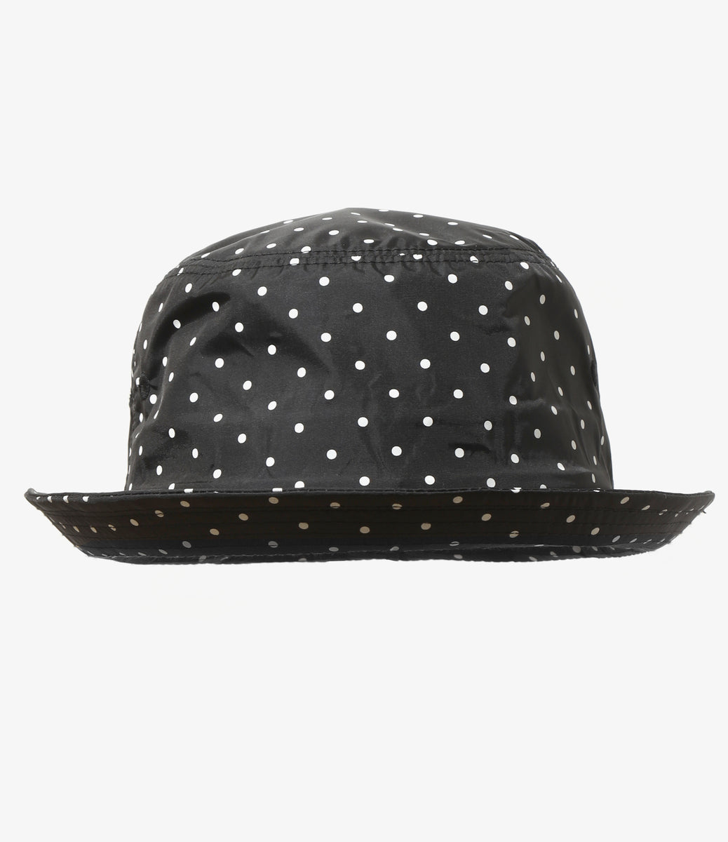 Porkpie Hat - Nylon Polka Dot Taffeta – NEPENTHES ONLINE STORE