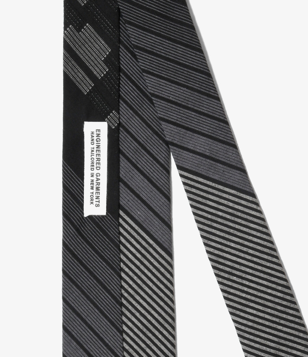 Narrow Tie - Multi Pattern Stripe Jacquard – NEPENTHES ONLINE STORE