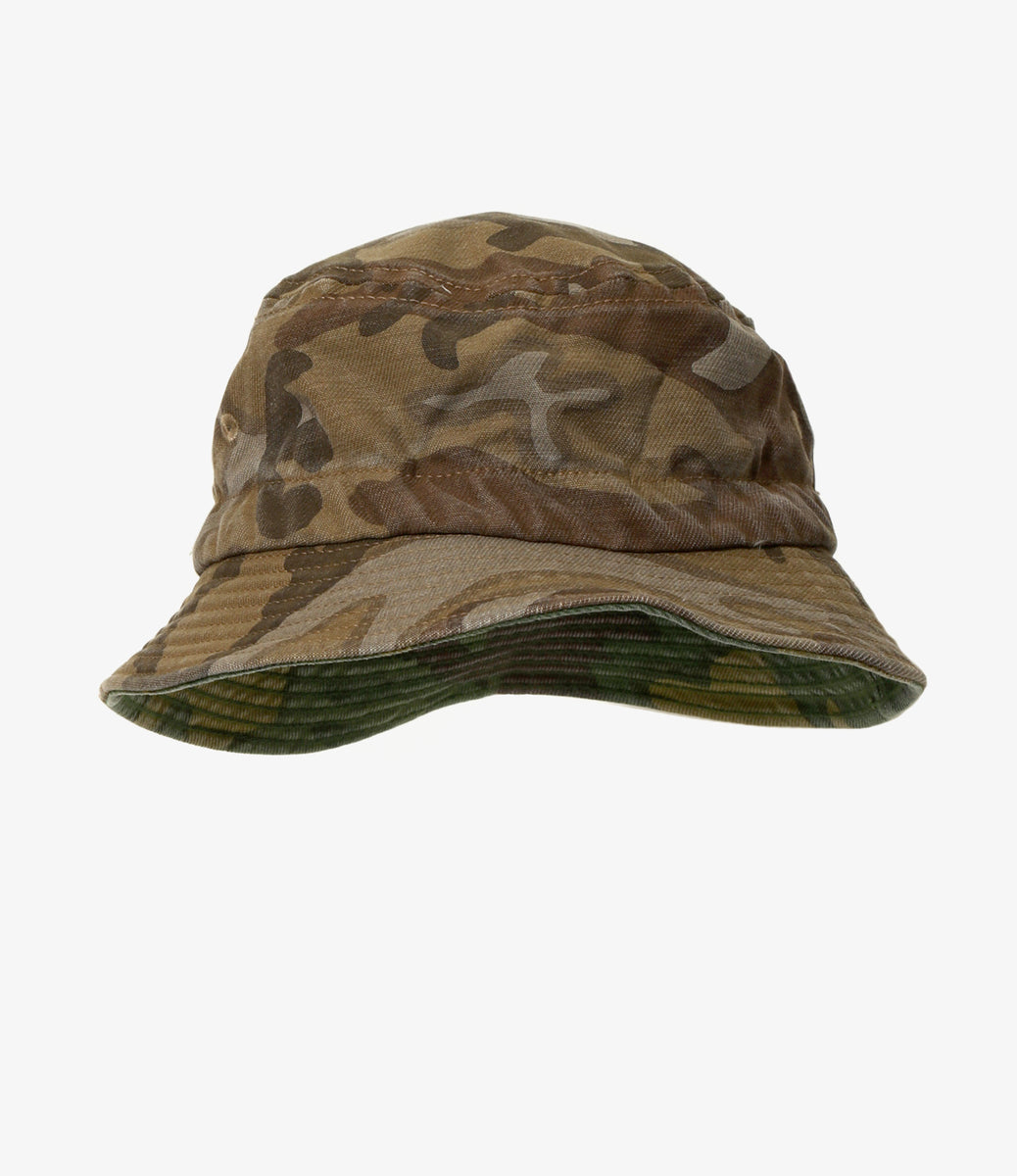 Reversible Bucket Hat - Camo Twill – NEPENTHES ONLINE STORE