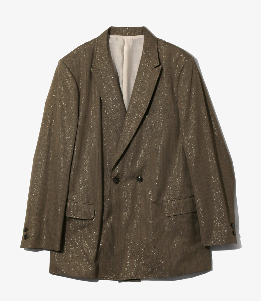 Double Breasted Jacket - Lame Stripe – NEPENTHES ONLINE STORE