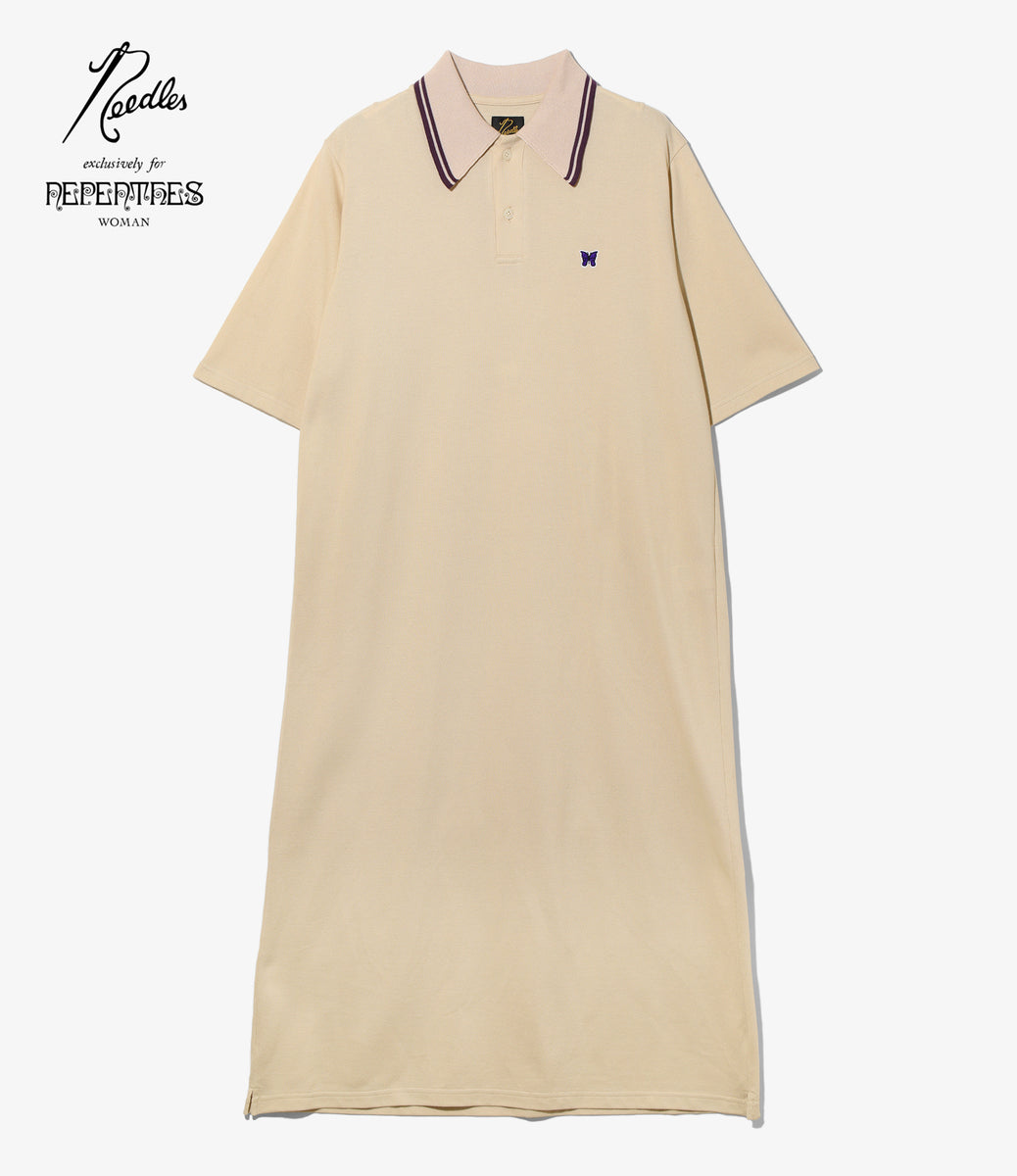 Short Sleeve Polo Dress - Cotton Pique – NEPENTHES ONLINE STORE