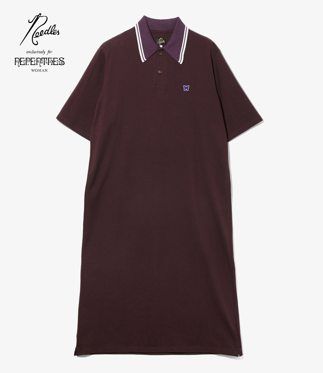 Short Sleeve Polo Dress - Cotton Pique – NEPENTHES ONLINE STORE