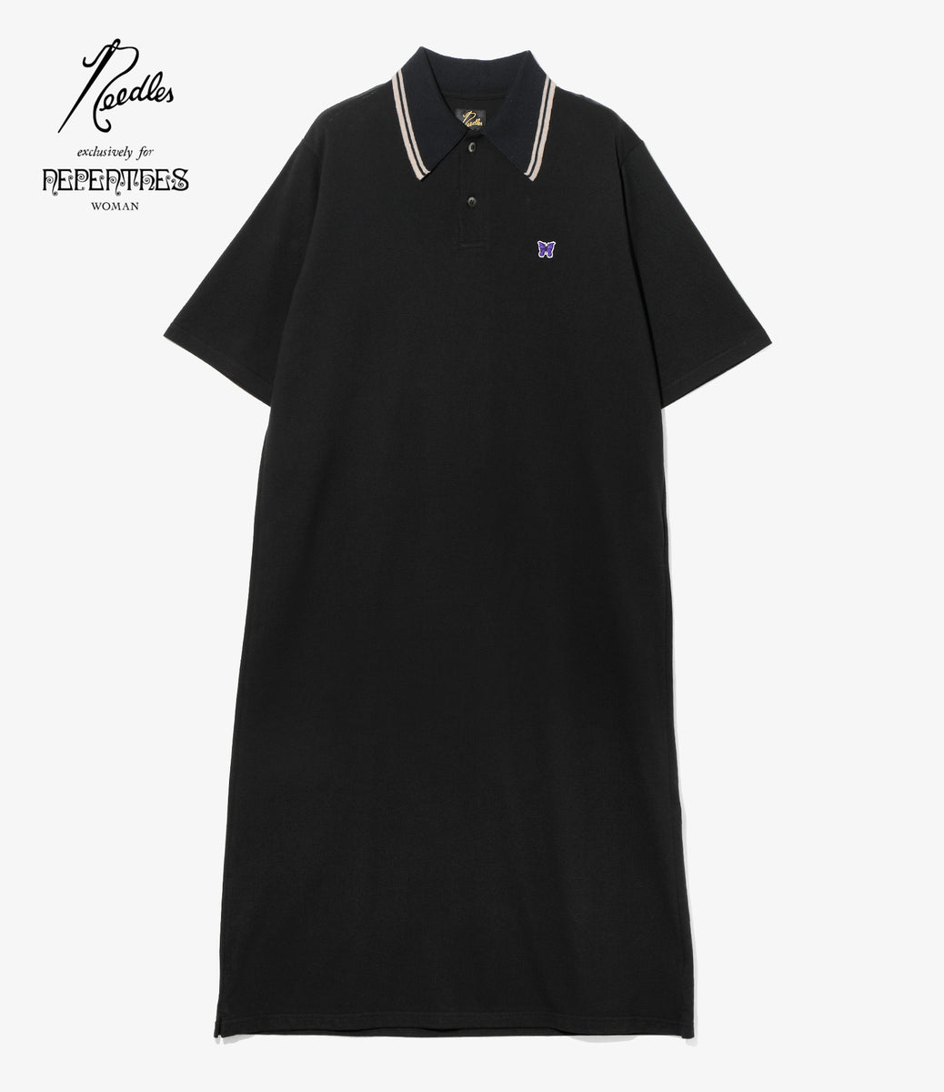 Short Sleeve Polo Dress - Cotton Pique – NEPENTHES ONLINE STORE