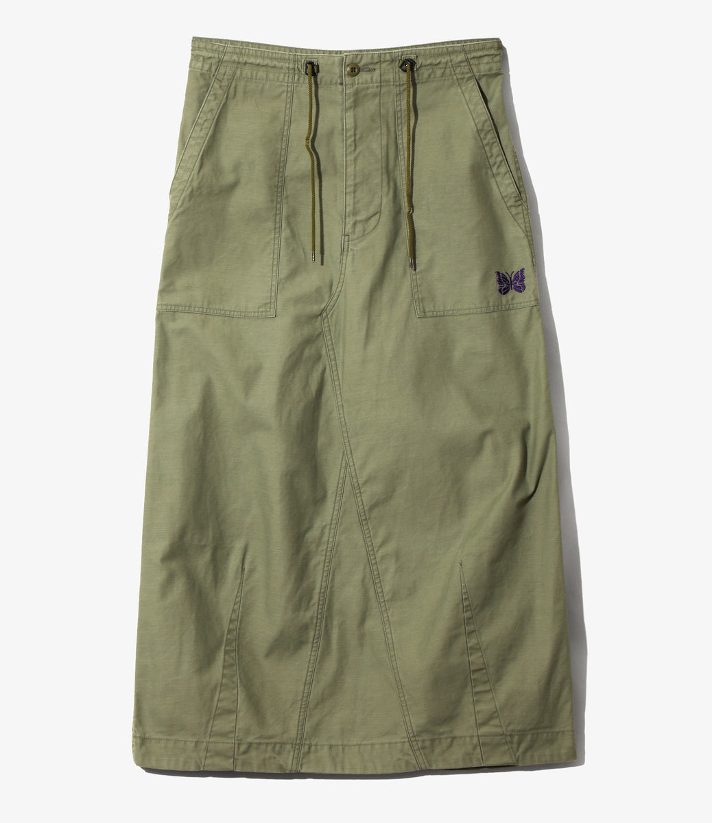String Fatigue Skirt - Reversed Sateen – NEPENTHES ONLINE STORE
