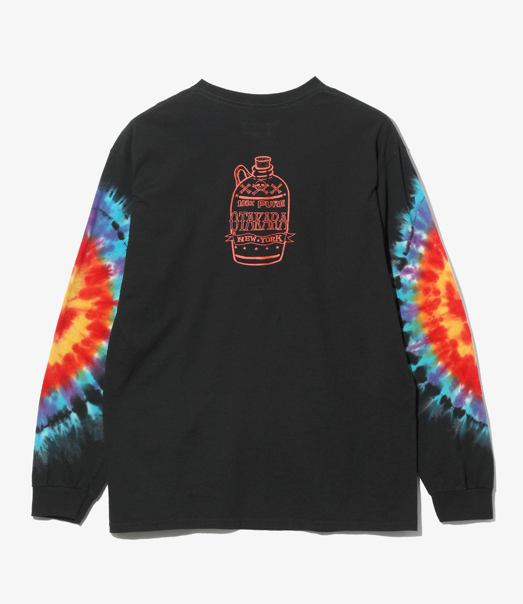 OTAKARA NYC〉Long Sleeve Tie Dye Tee - Dead Man – NEPENTHES ONLINE