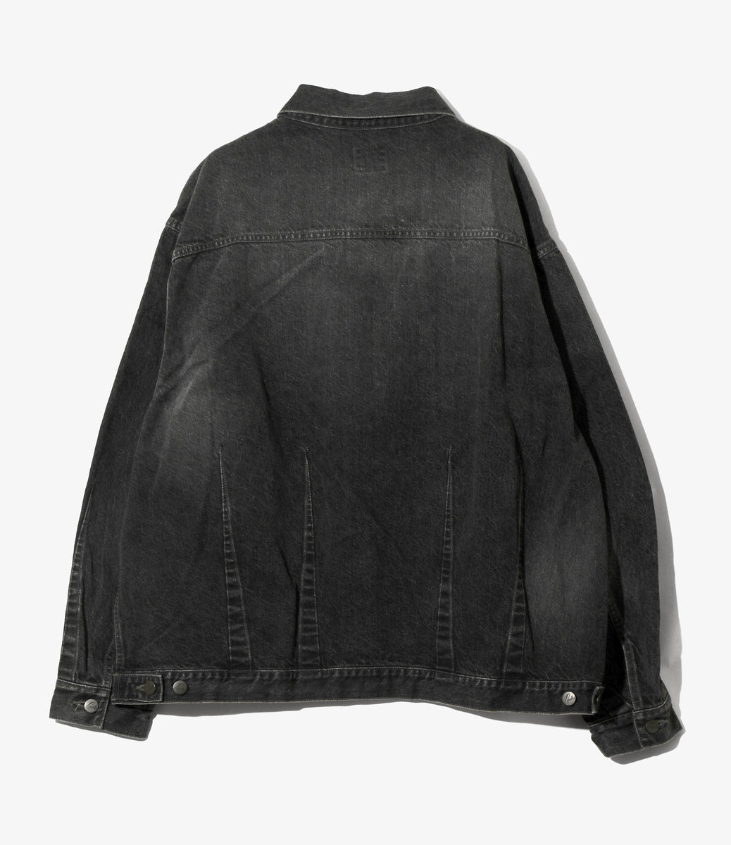 Darts Bottom Jean Jacket - 12oz Denim – NEPENTHES ONLINE STORE