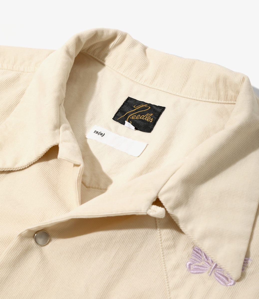 NEEDLES〉x〈ts(s)〉L/S Cowboy One-Up Shirt -Garment Dye