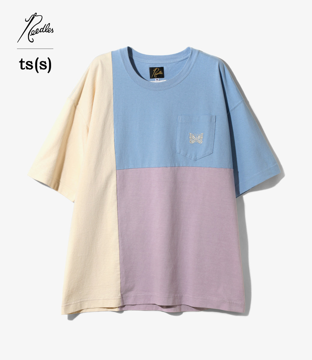 NEEDLES〉x〈ts(s)〉3 Color Block Pocket Tee – NEPENTHES ONLINE STORE