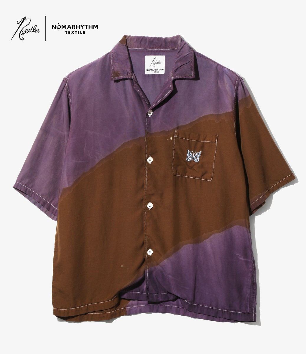 NEEDLES〉x〈NOMARHYTHM TEXTILE〉Hand Dye Cabana Shirt – NEPENTHES