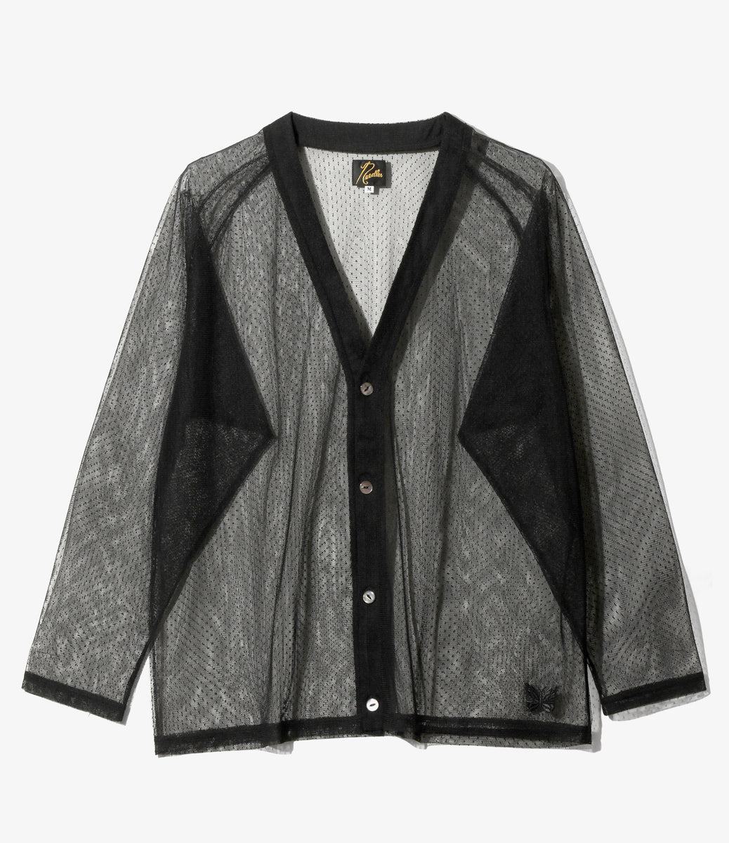 8on8 22ss カーディガン V-Neck Cardigan - Tulle Dot Lace – NEPENTHES ONLINE STORE