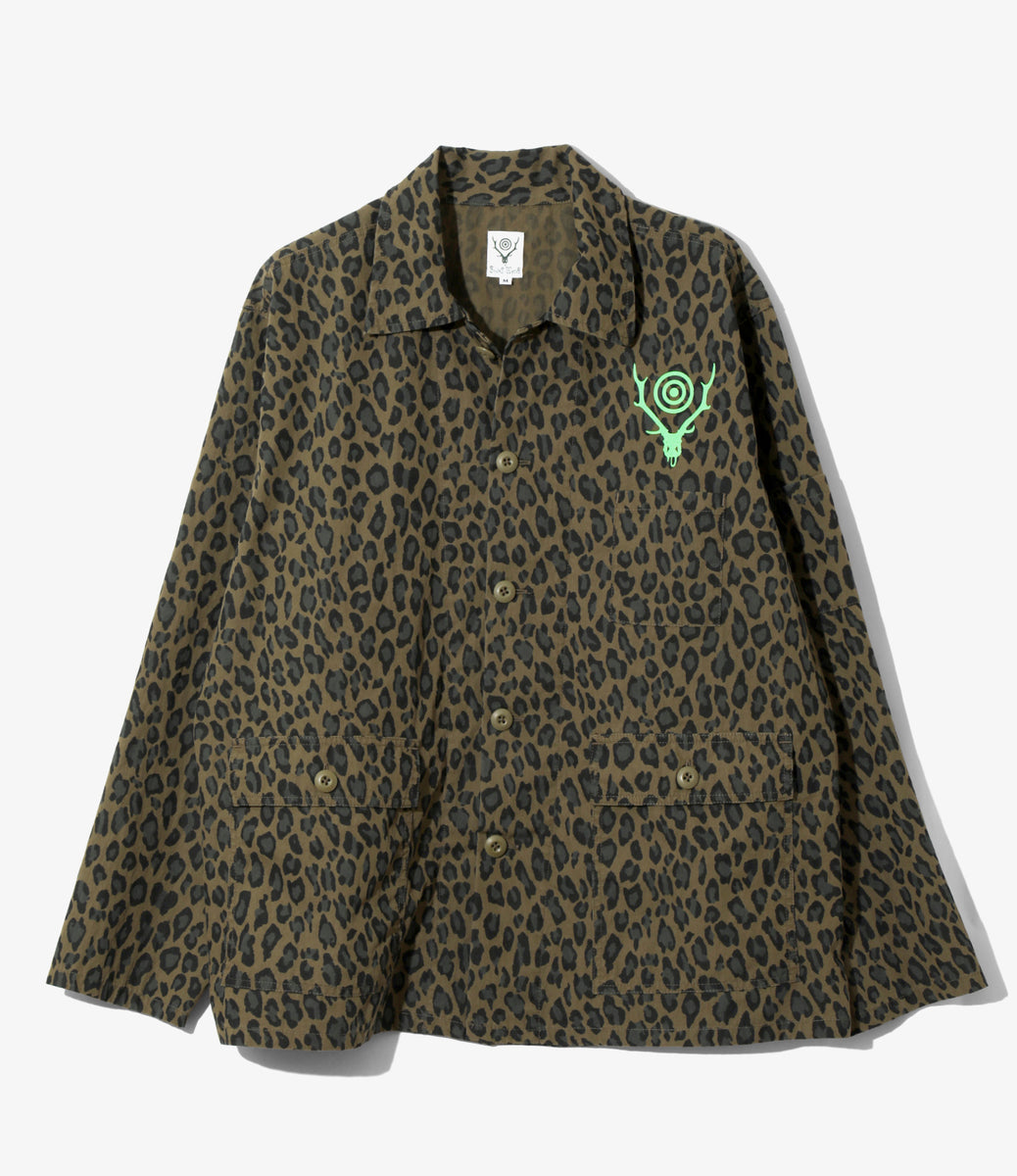 Ranger Shirt - C/N Poplin / Leopard – NEPENTHES ONLINE STORE