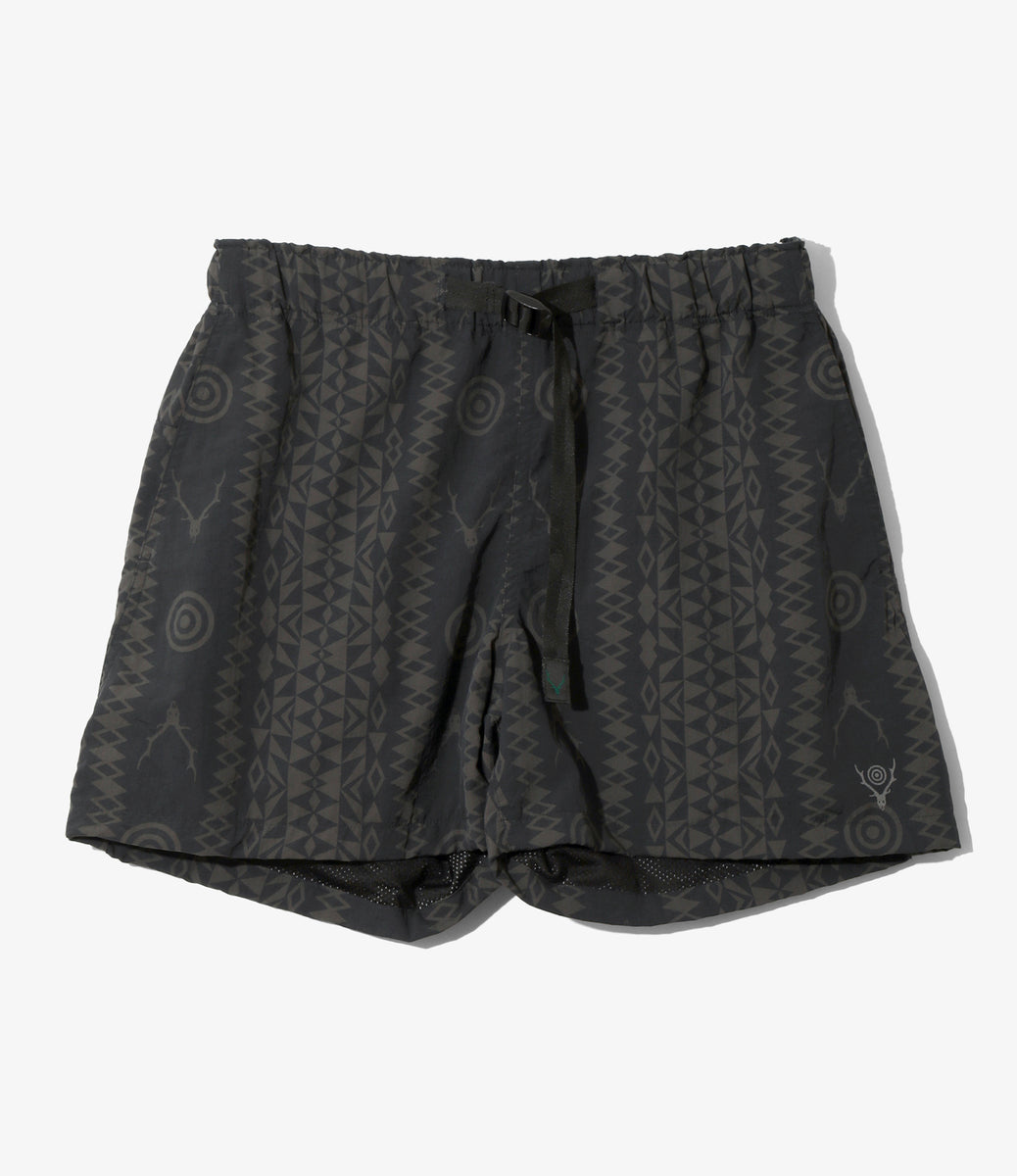 Fur Belted Distressed Wide Shorts ショーツ Belted Short - Nylon Tussah – NEPENTHES ONLINE STORE
