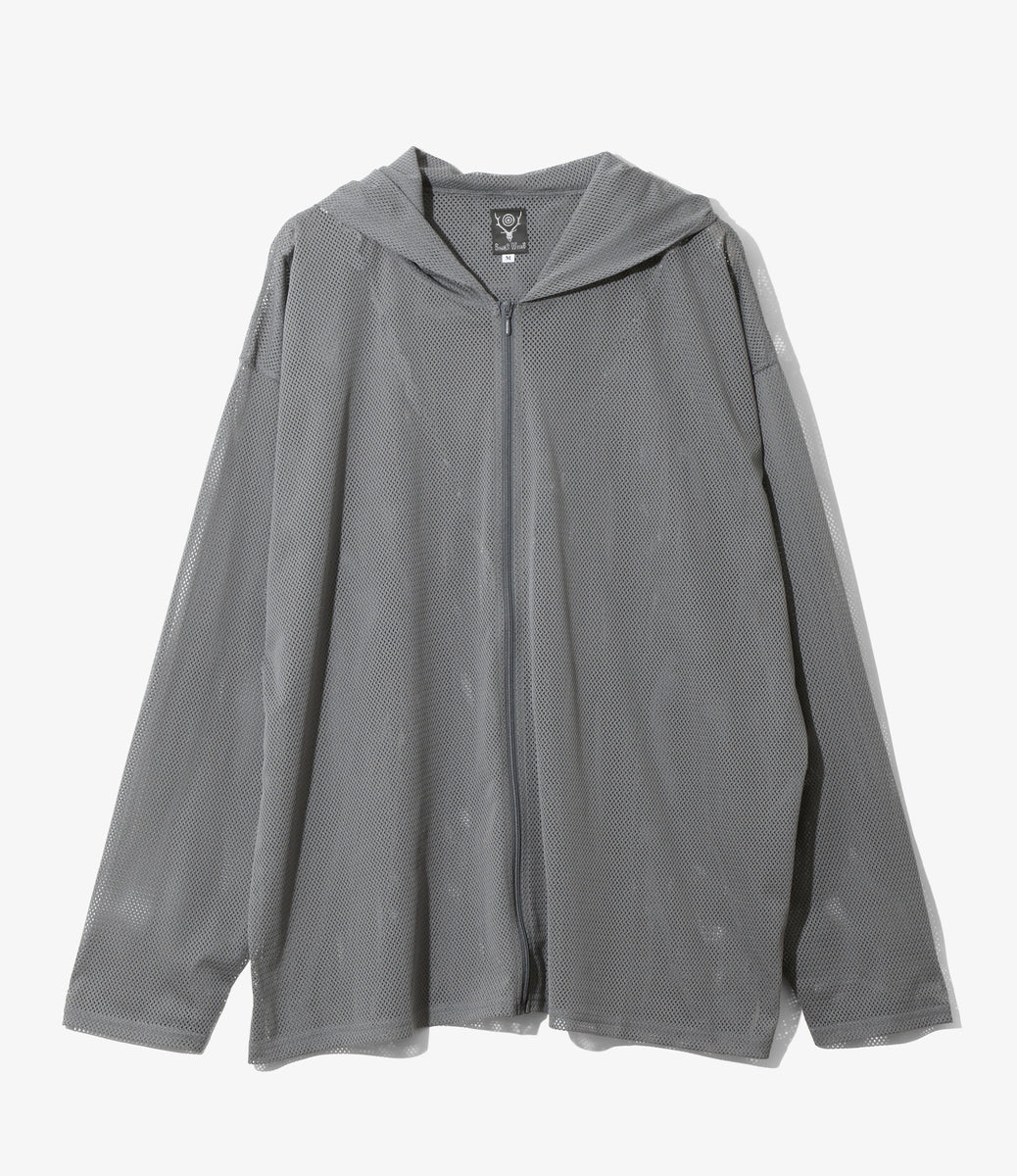 Zipped Hoody - Knit Mesh – NEPENTHES ONLINE STORE