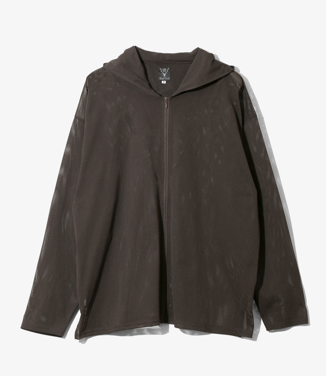 Zipped Hoody - Knit Mesh – NEPENTHES ONLINE STORE