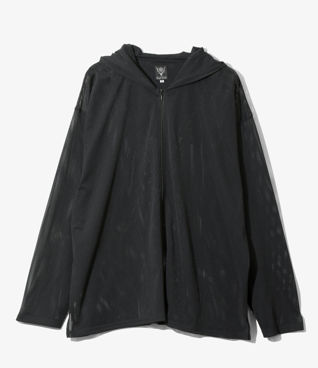 Zipped Hoody - Knit Mesh – NEPENTHES ONLINE STORE