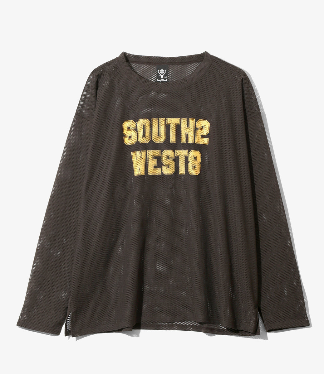 L/S Crew Neck Shirt - Knit Mesh/S2W8 – NEPENTHES ONLINE STORE