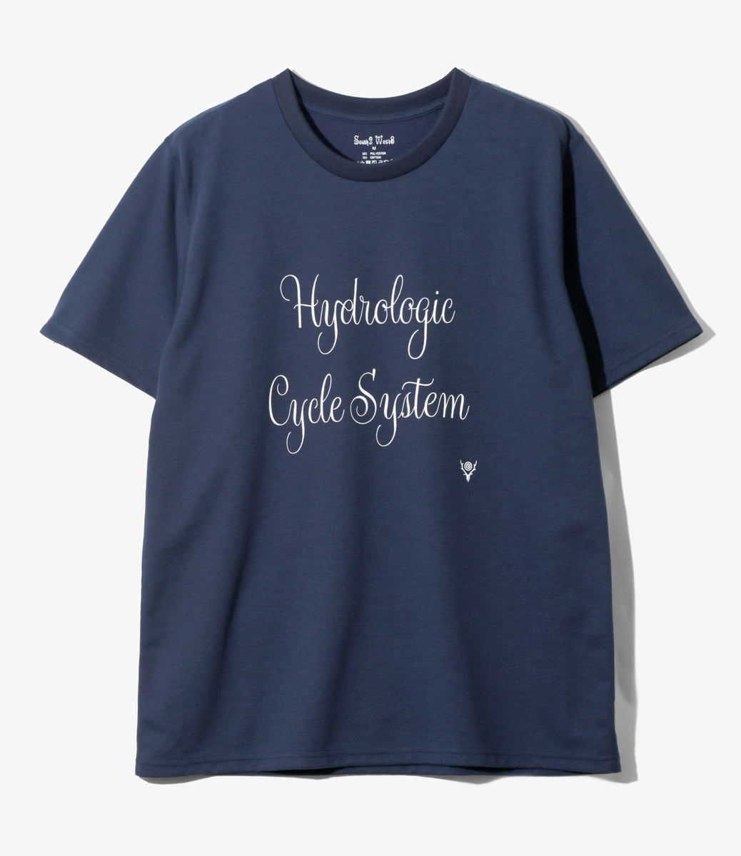 S/S Crew Neck Tee - HYDROLOGIC CYCLE – NEPENTHES ONLINE STORE