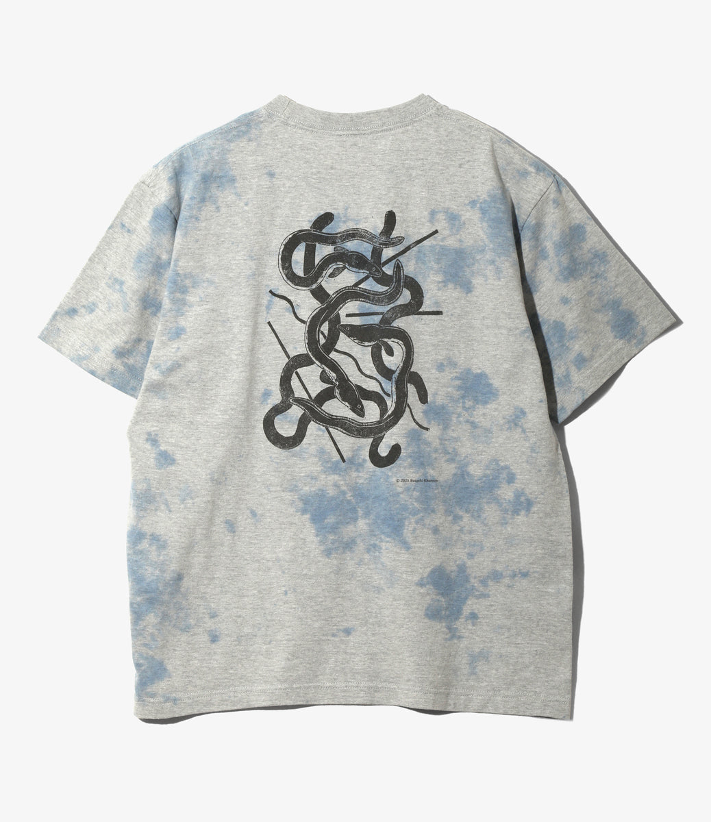 South2 West8〉 x 〈F.KITAMURA〉 S/S Tee - C/PE Jersey / Eel