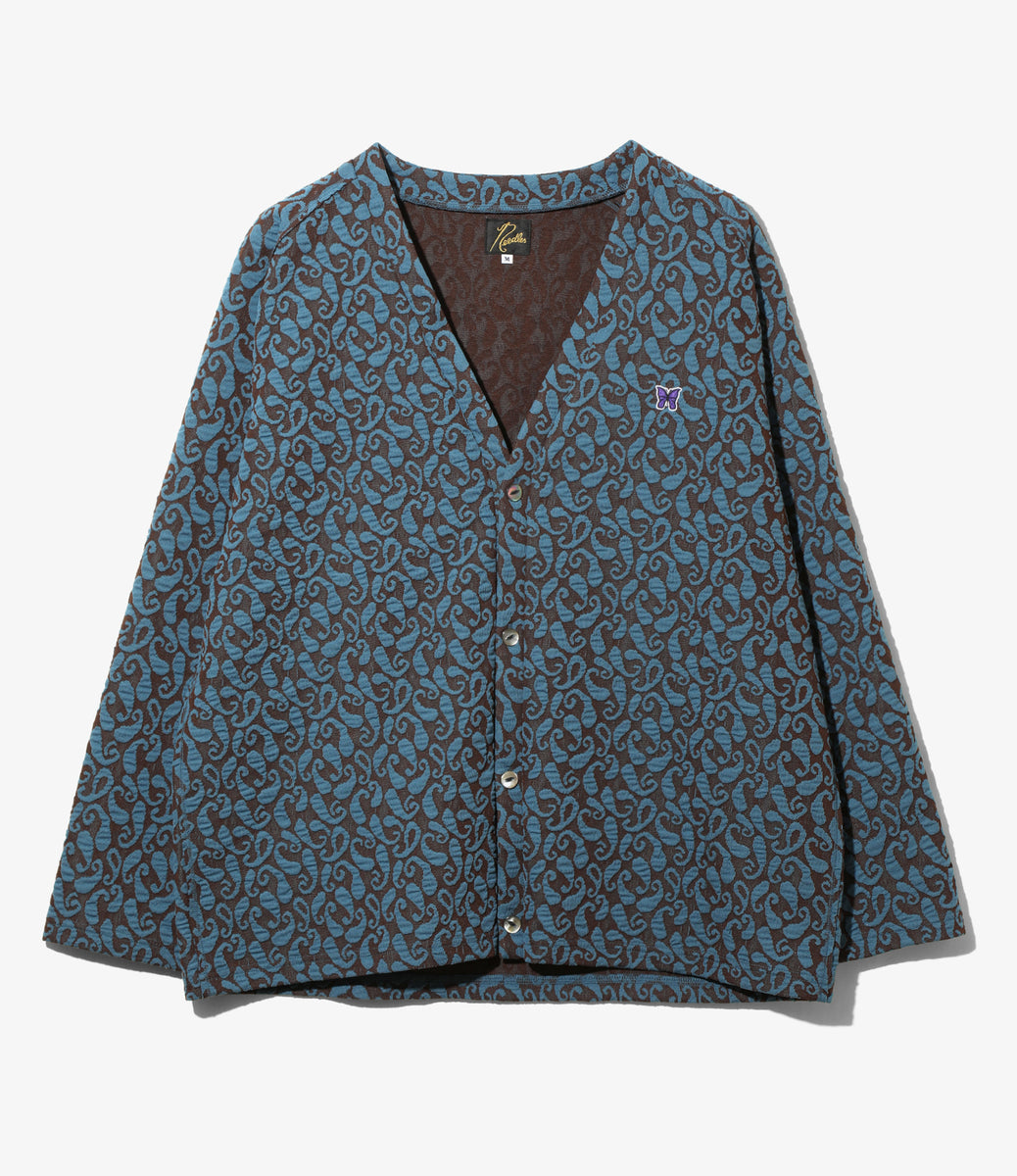 V Neck Cardigan - Poly Jq. / Paisley – NEPENTHES ONLINE STORE