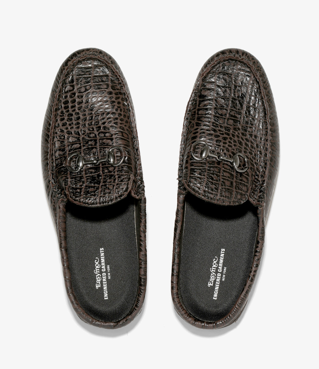 Slide Bit Moc. - Crocodile Embossed – NEPENTHES ONLINE STORE