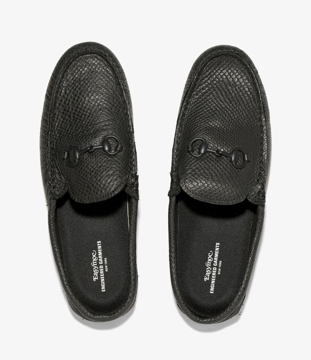 ENGINEERED GARMENTS〉x〈EASY MOC〉Slide Bit Moc. - Lizard Embossed