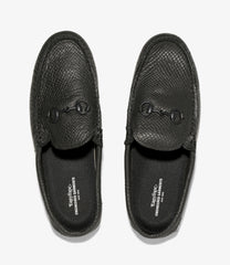 〈ENGINEERED GARMENTS〉x〈EASY MOC〉Slide Bit Moc. - Lizard Embossed