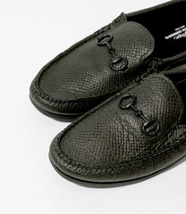 〈ENGINEERED GARMENTS〉x〈EASY MOC〉Slide Bit Moc. - Lizard Embossed