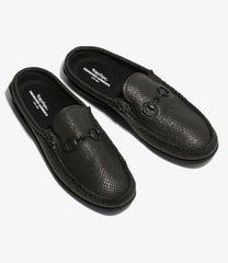 〈ENGINEERED GARMENTS〉x〈EASY MOC〉Slide Bit Moc. - Lizard Embossed