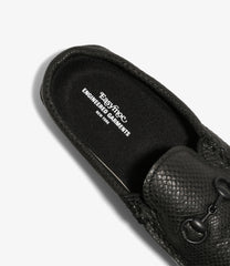 〈ENGINEERED GARMENTS〉x〈EASY MOC〉Slide Bit Moc. - Lizard Embossed