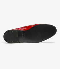 Velvet Mule - Papillon Embroidery