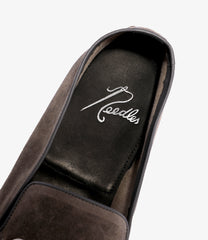 Tassel Bit Unlined Slip-On / Rough Out